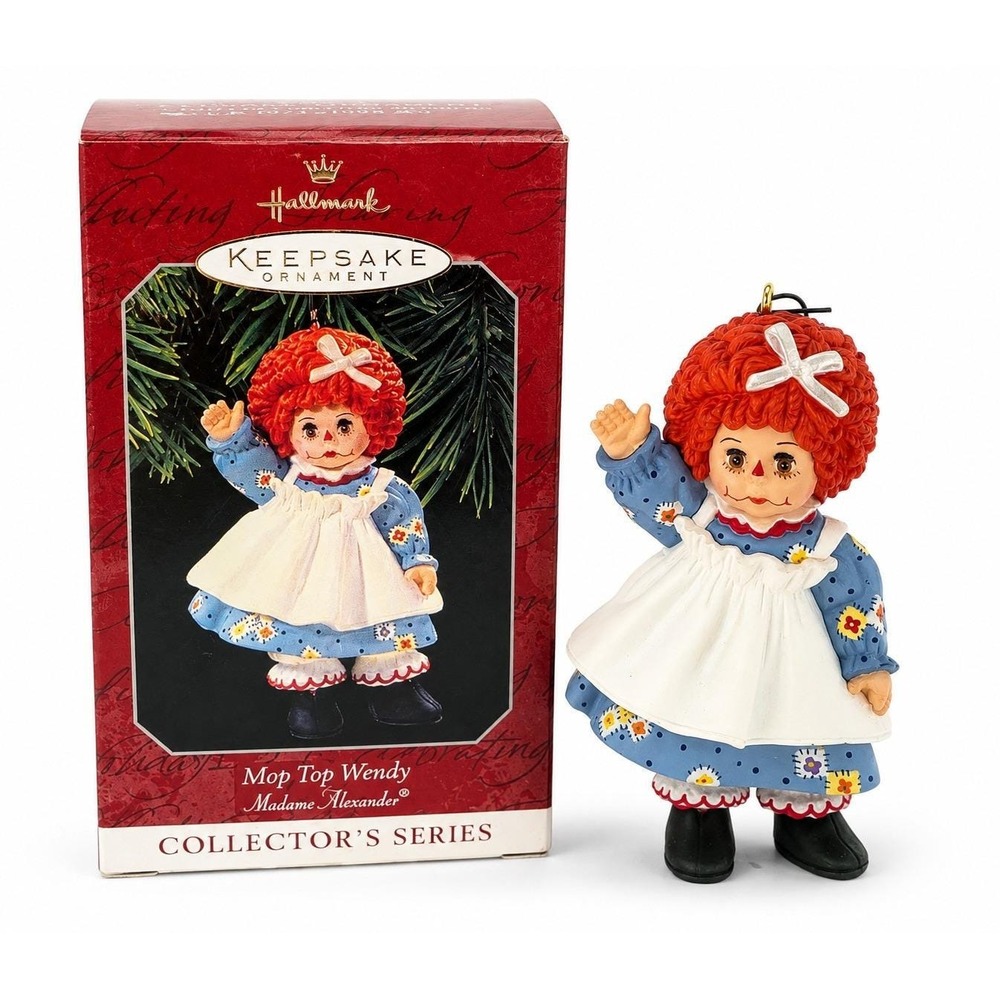 Hallmark Keepsake Mop Top Wendy Madame Alexander 1996 Ornament w/ Box QX6353